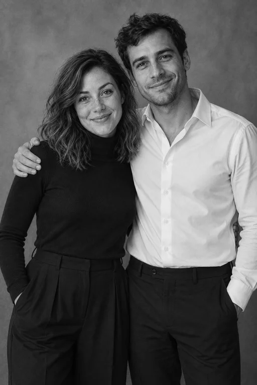 Together – Black & White Studio photoshoot