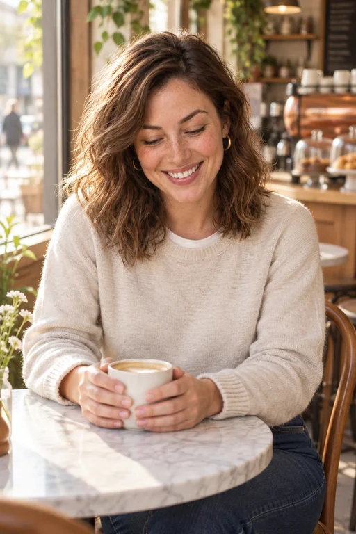Laugh Over Coffee – Café Morning photoshoot