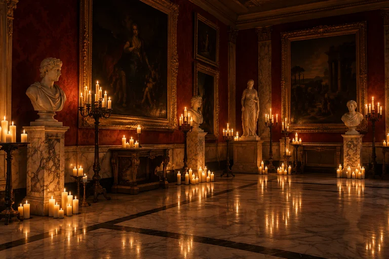 Candlelight Museum photoshoot