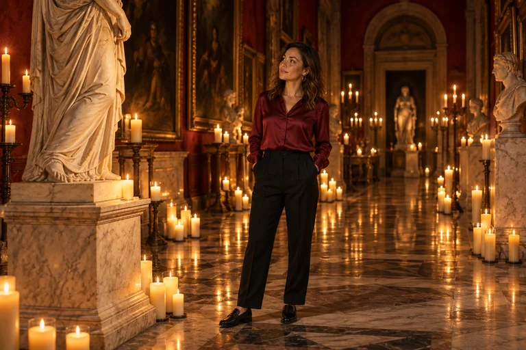 Hall of Candles – Candlelight Museum photoshoot