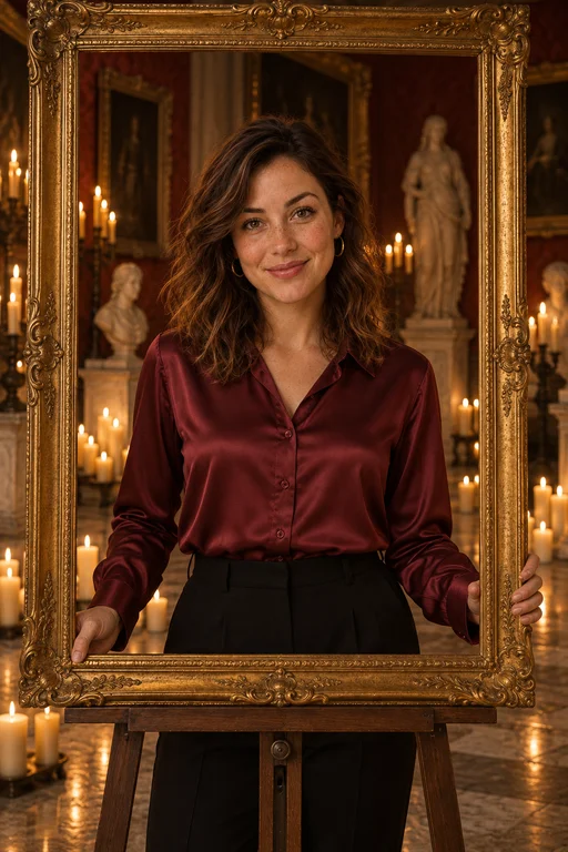 Living Portrait – Candlelight Museum photoshoot