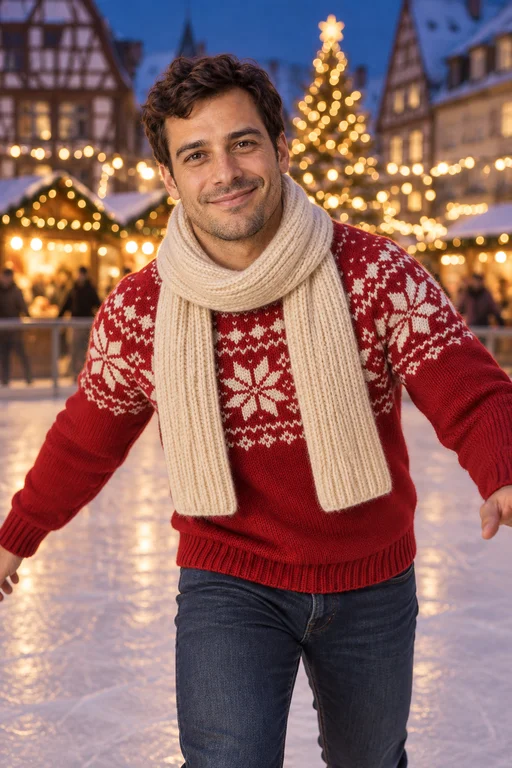 First Wobble – Christmas Market photoshoot