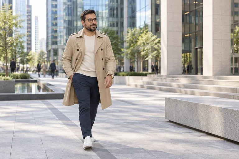 Geometrie der Stadt – Fotoshooting City Business