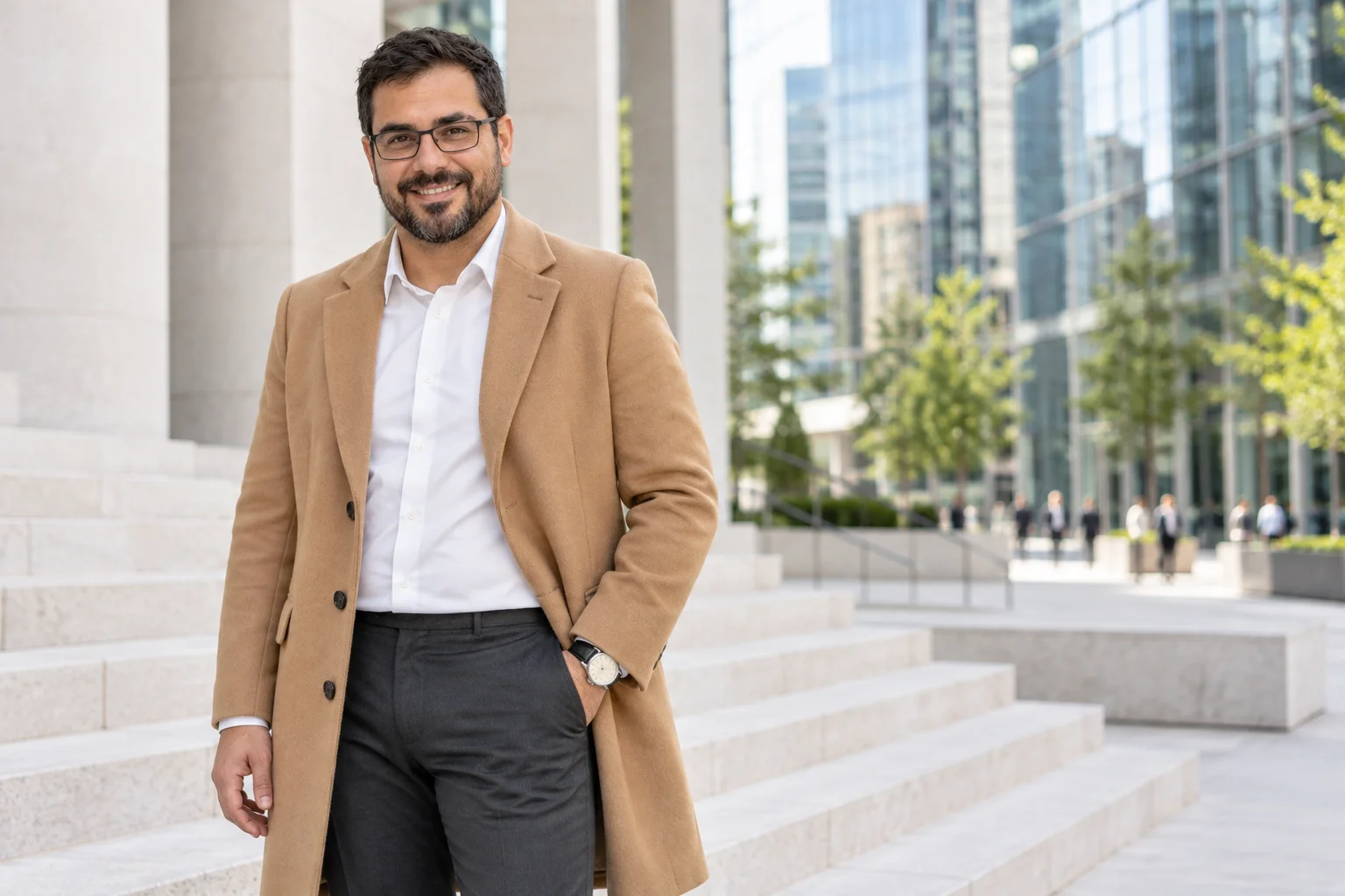 Kalksteinstufen – Fotoshooting City Business
