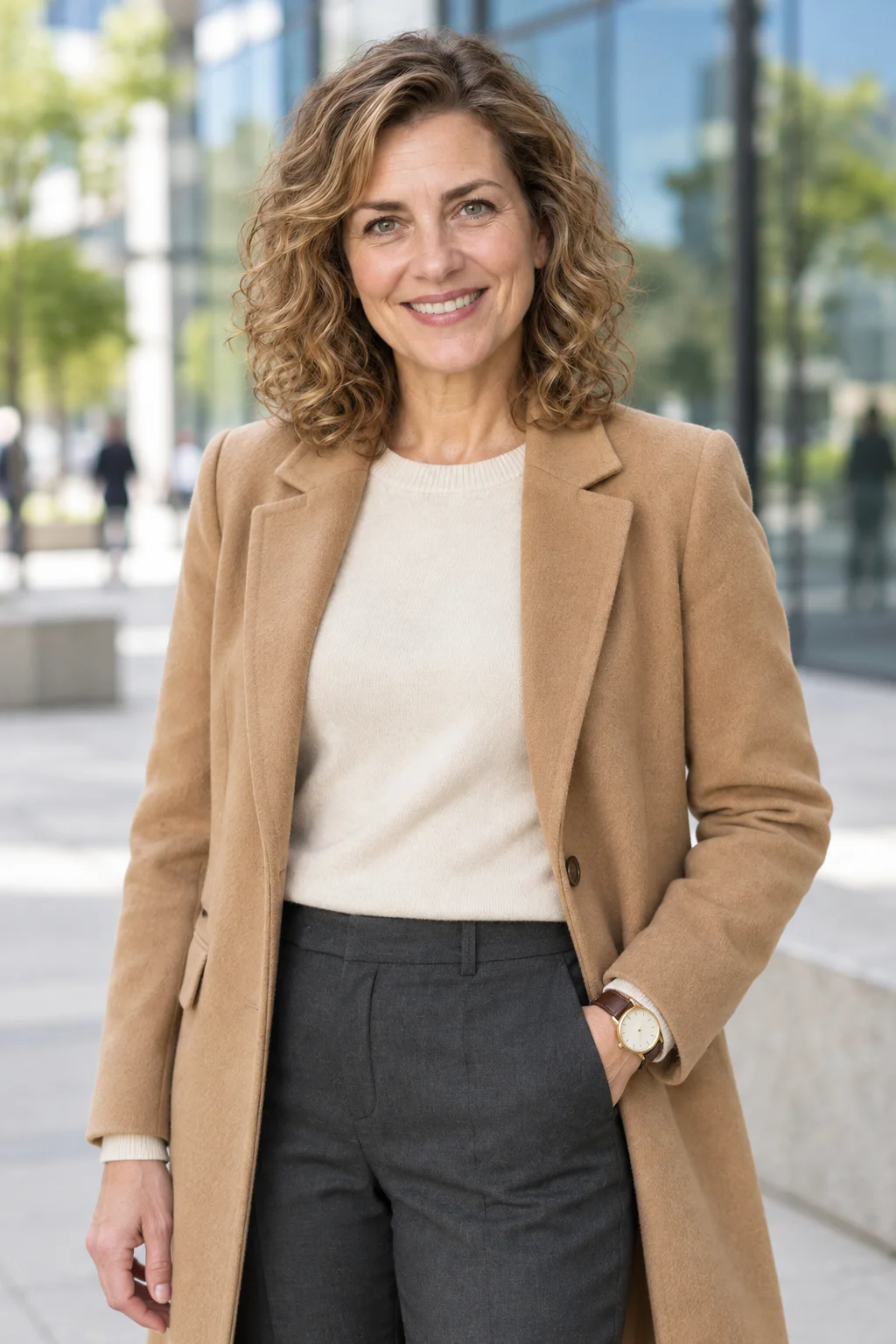 Plaza Portrait – City Business photoshoot