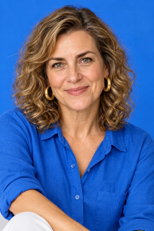 Laura in the Color Studio photoshoot