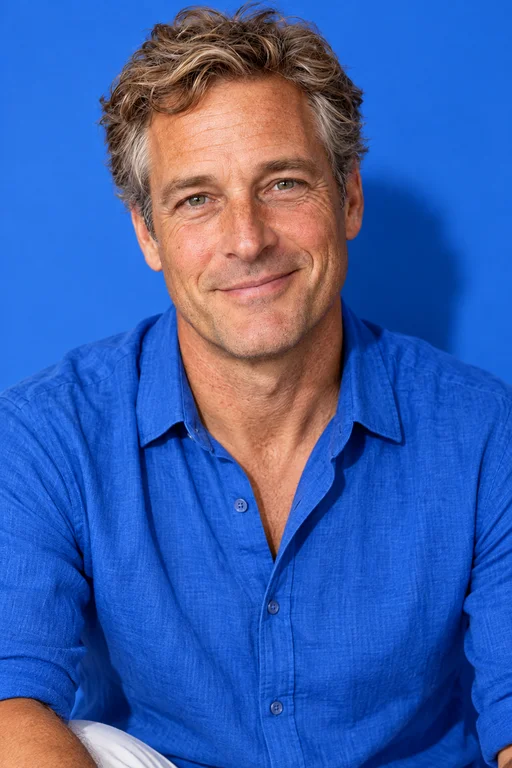 Michael im Fotoshooting Farbstudio