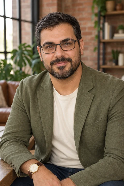 Rafael im Fotoshooting Kreativ-Loft