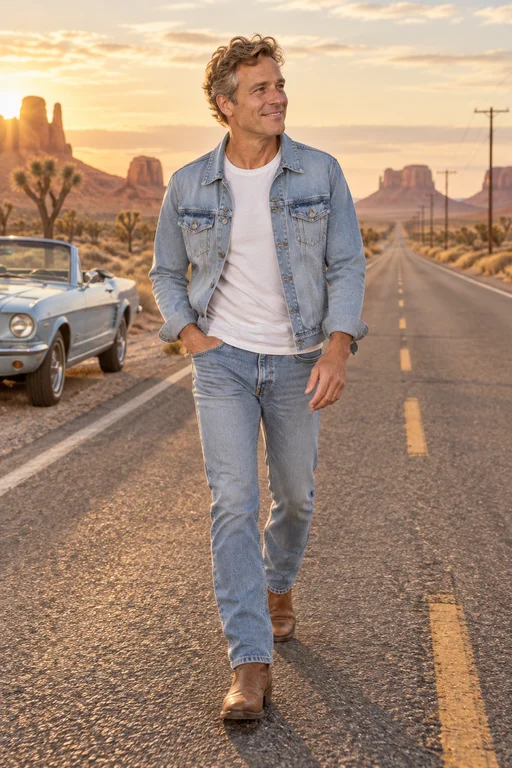 Center Line – Desert Road Trip photoshoot
