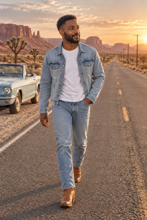 Center Line – Desert Road Trip photoshoot