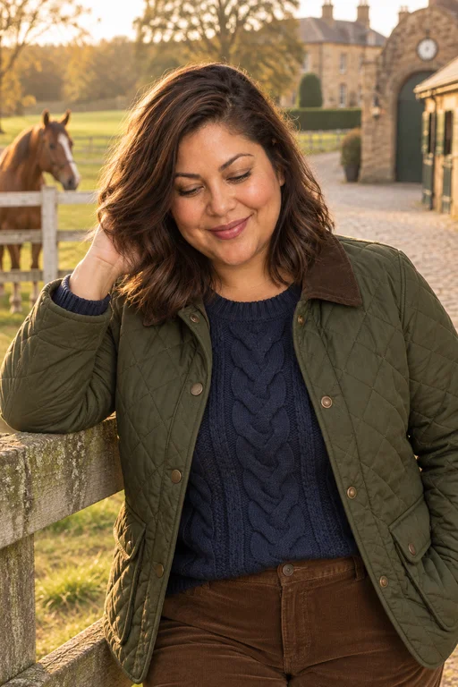 Golden Hour Calm – Equestrian Estate photoshoot