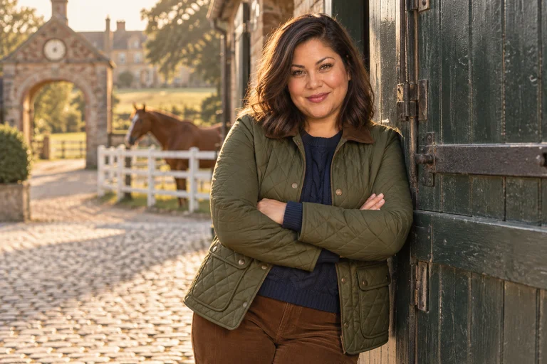 Stable Door Lean – Equestrian Estate photoshoot