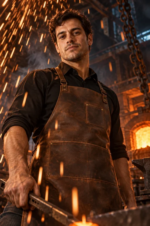 Curtain of Sparks – Fire & Metal photoshoot