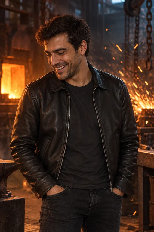Laugh in the Haze – Fire & Metal photoshoot
