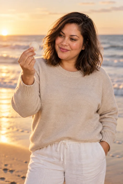 Seashell – Golden Beach photoshoot