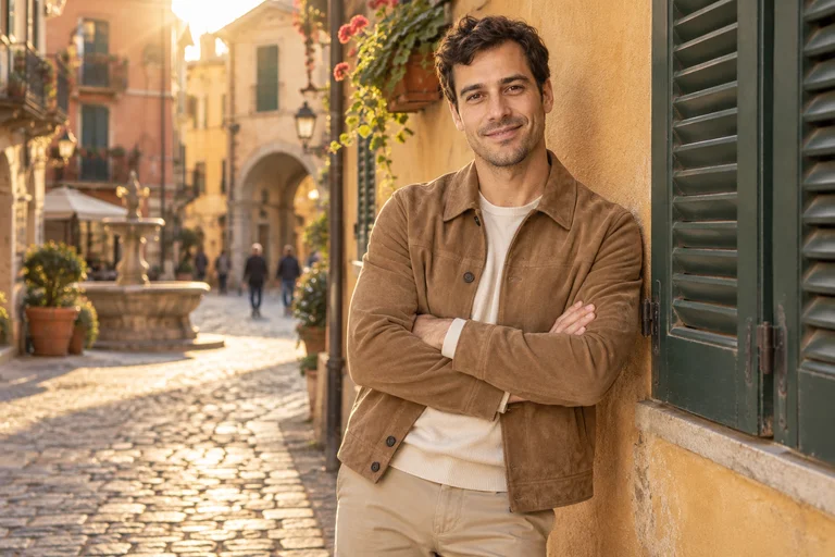 Green Shutters – Golden Hour Streets photoshoot