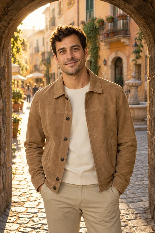 Through the Archway – Golden Hour Streets photoshoot