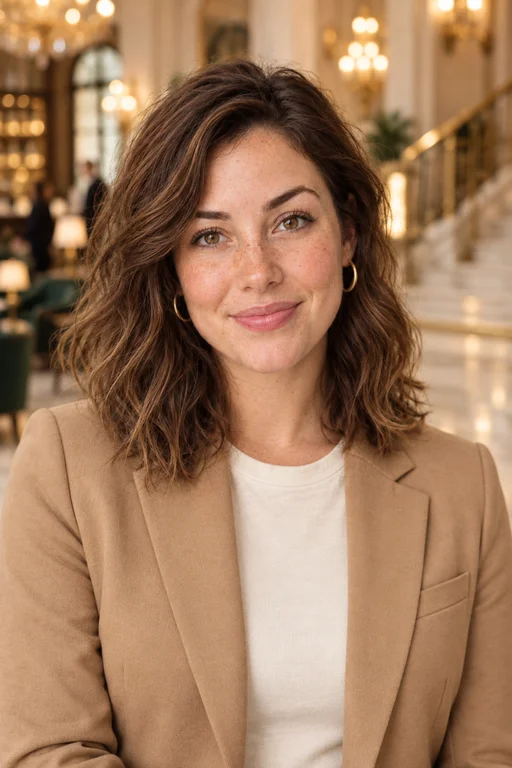 Sophie in the Luxury Hotel photoshoot
