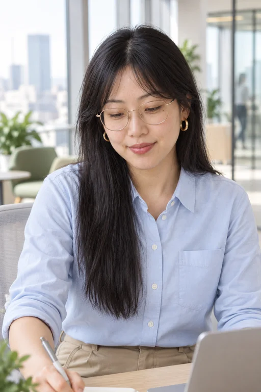 Focused Moment – Modern Office photoshoot