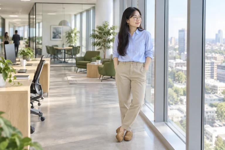 Großraumbüro – Fotoshooting Modernes Büro