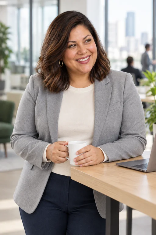 Laugh With a Colleague – Modern Office photoshoot