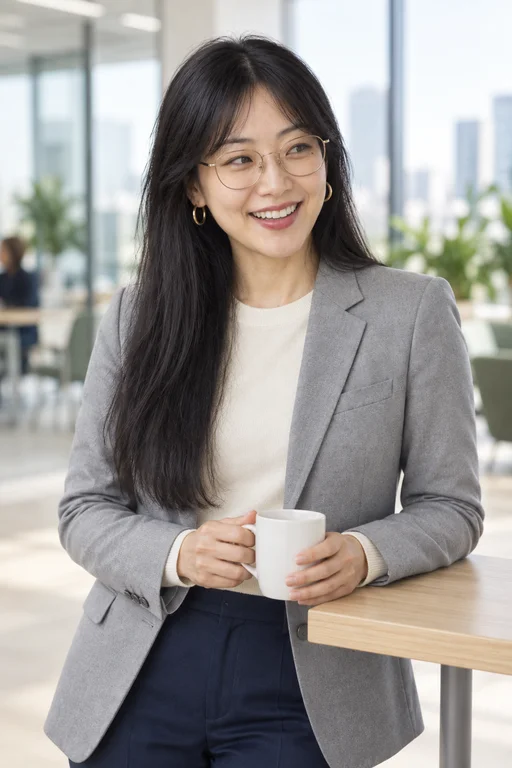 Laugh With a Colleague – Modern Office photoshoot