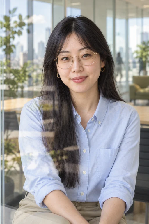 Through the Glass – Modern Office photoshoot