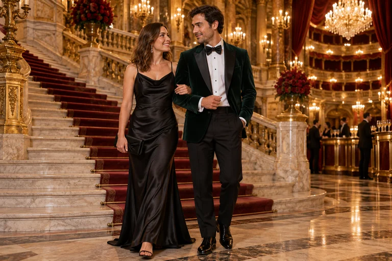 The Grand Foyer – Opera Gala photoshoot