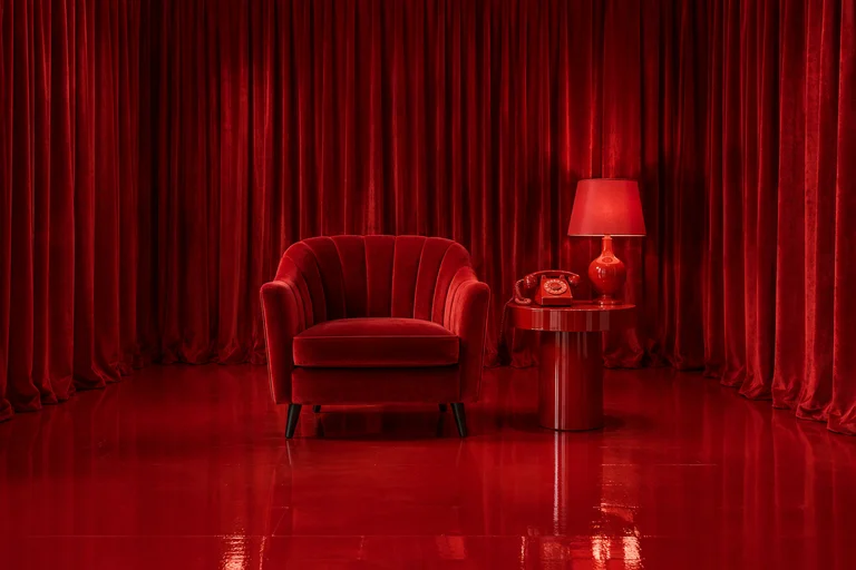 Red Room photoshoot
