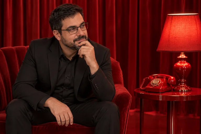 The Red Lamp – Red Room photoshoot