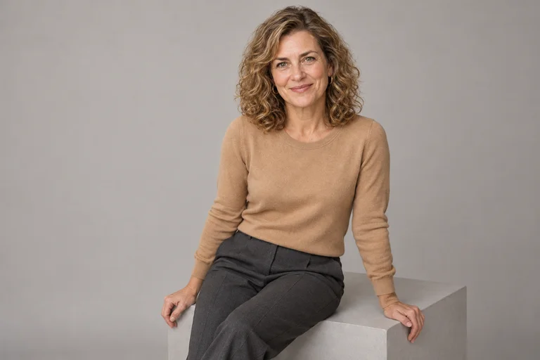 Am Studiowürfel – Fotoshooting Studio-Porträt