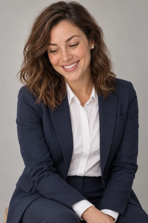 Candid Laugh – Studio Headshot photoshoot