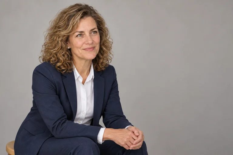 Zuhörendes Profil – Fotoshooting Studio-Porträt