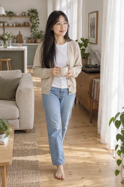 Barefoot Morning – Sunday Apartment photoshoot