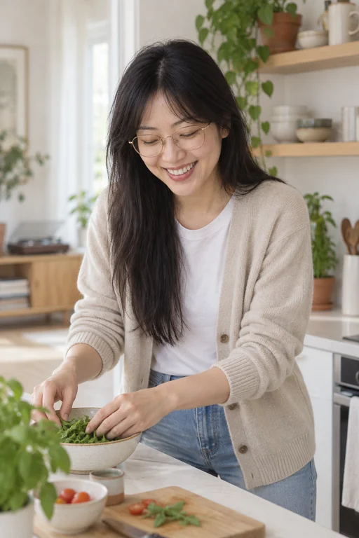 Kitchen Laugh – Sunday Apartment photoshoot