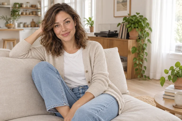 Linen Sofa – Sunday Apartment photoshoot