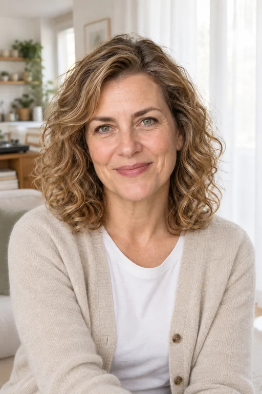 Laura in the Sunday Apartment photoshoot