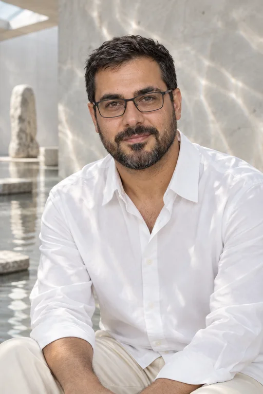 Rafael in the Water Gallery photoshoot