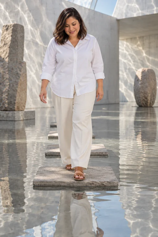 Über das Wasser – Fotoshooting Wassergalerie