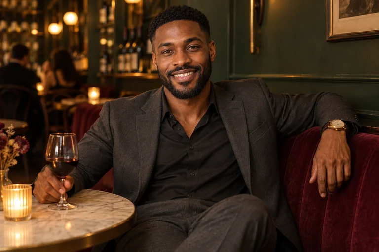 Velvet Banquette – Wine Bar Evening photoshoot