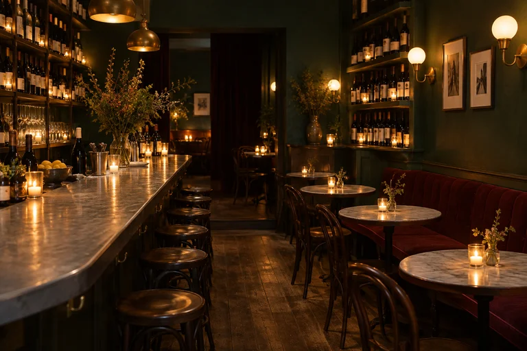 Wine Bar Evening photoshoot