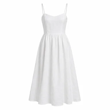 Linen dress · White