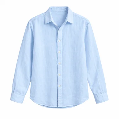Linen shirt · Sky blue