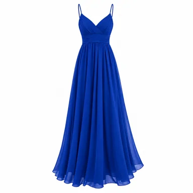 Long dress · Cobalt