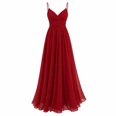 Long dress · Red